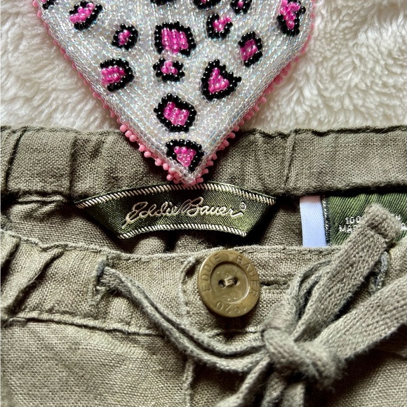 Ladies Eddie Bauer 100% Linen Pant - Picture 15 of 15